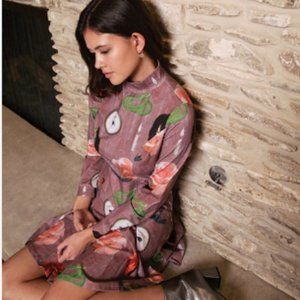 Samantha Pleet Requiem Dress - Token Jenna Gribbon Print
